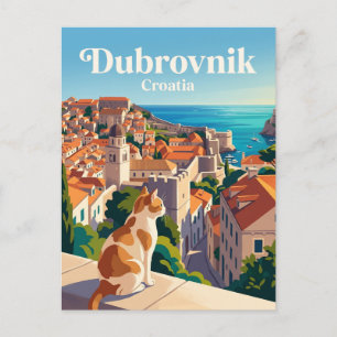 Postal Casco Antiguo de Dubrovnik Croacia