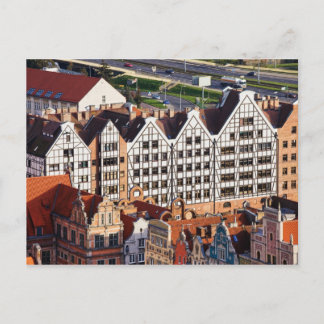 Postal Casco antiguo de Gdansk en Polonia