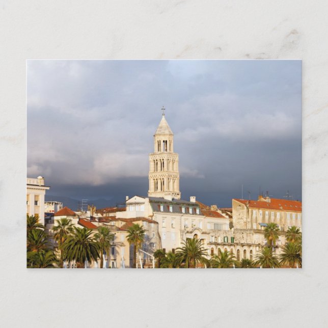 Postal Casco antiguo de Split (Anverso)