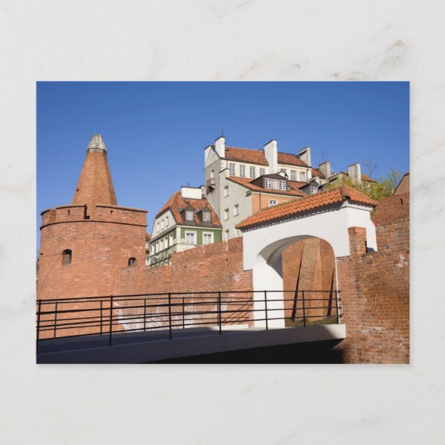 Postal Casco antiguo de Varsovia (Anverso)