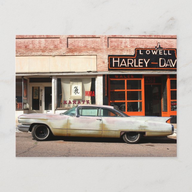 Postal Casco Antiguo del Auto Clásico (Anverso)