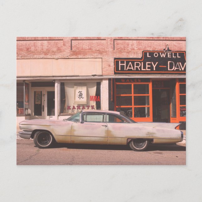 Postal Casco Antiguo del Auto Clásico (Anverso)