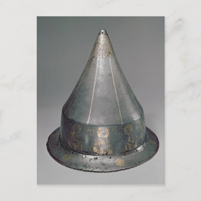 Postal Casco con la Deesis (Anverso)