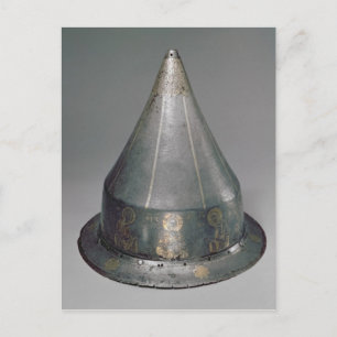 Postal Casco con la Deesis