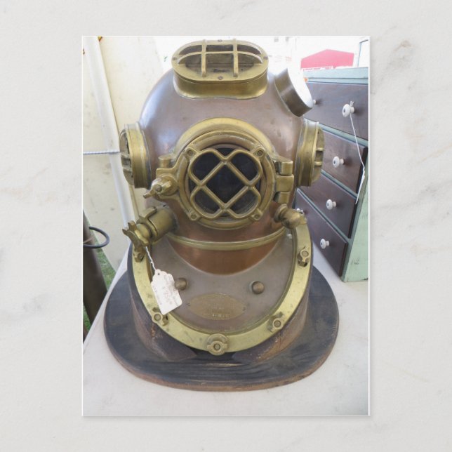 Postal Casco de buceo (Anverso)