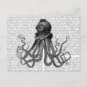 Postal Casco de Octopus y Buceo