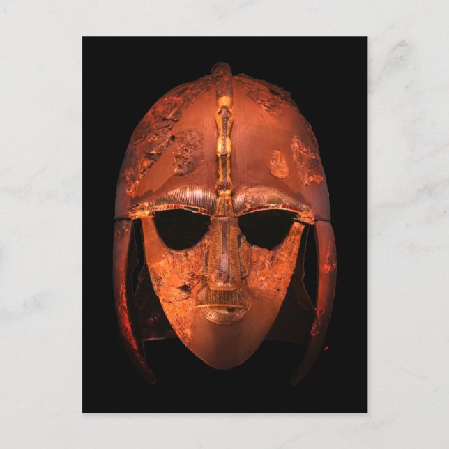 Postal Casco de Sutton Hoo (Anverso)