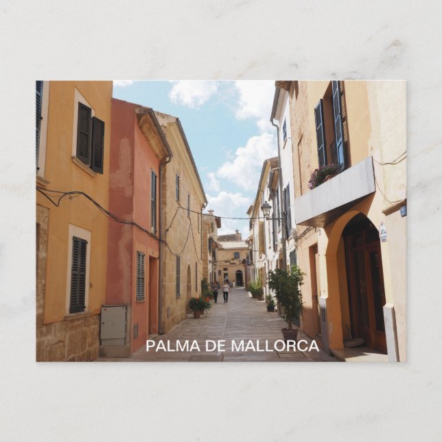 Postal casco urbano de Palma de Mallorca (Anverso)