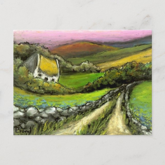 Postal Caseta de campo de Tanya Bond (Anverso)