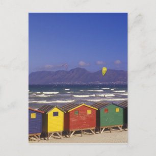 Postal Casetas de baño de la Bahía de St. James, cerca de
