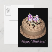 Casi 64. Feliz 64° cumpleaños de fotografía de tar