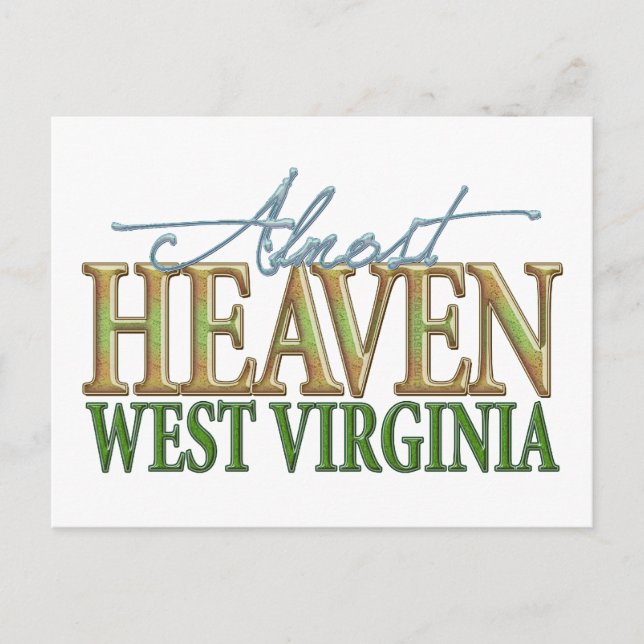 Postal Casi Heaven West Virginia_2 (Anverso)