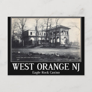 Postal Casino, Eagle Rock, West Naranja, NJ, Vintage