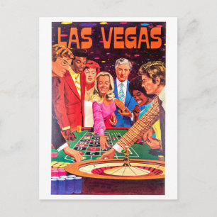 Postal Casino, Las Vegas, gente apuesta en la ruleta