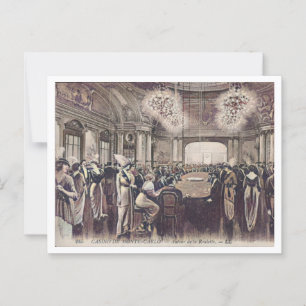Postal Casino Montecarlo Monaco Roulette c10
