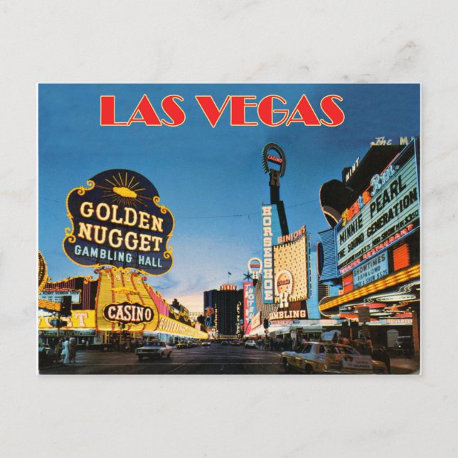 Postal Casinos de Las Vegas (Anverso)