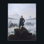 Postal CASPAR DAVID FRIEDRICH - Wanderer encima del mar<br><div class="desc">CASPAR DAVID FRIEDRICH - Wanderer sobre el mar de la niebla 1818Aceite sobre lienzo; reproducción</div>