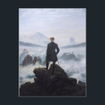 Postal CASPAR DAVID FRIEDRICH - Wanderer encima del mar<br><div class="desc">CASPAR DAVID FRIEDRICH - Wanderer sobre el mar de la niebla 1818Aceite sobre lienzo; reproducción</div>