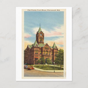Postal Cass County Court House, Plattsmouth, Nebraska