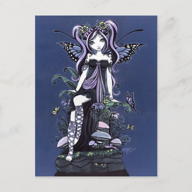 Postal Cassandra Flower Fairy (Anverso)