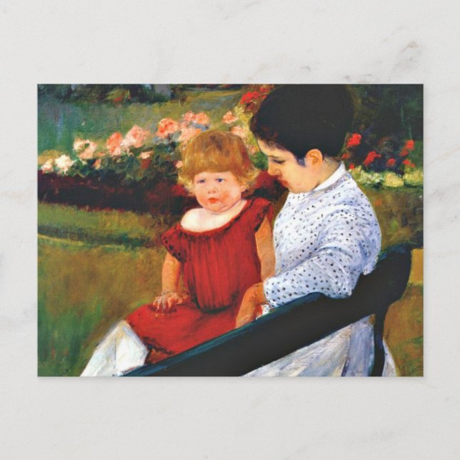 Postal Cassatt - In the Park (Anverso)