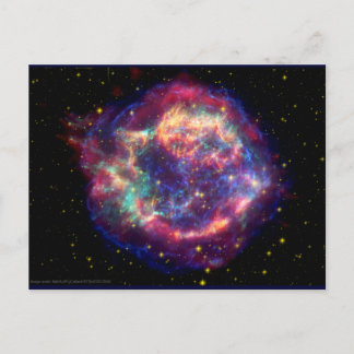 Postal Cassiopeia A Supernova ... La muerte se convierte