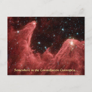 Postal Cassiopeia Nebula - Postcard #1
