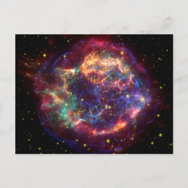 Postal Cassiopeia Una Muerte Se Convierte En Ella (Anverso)
