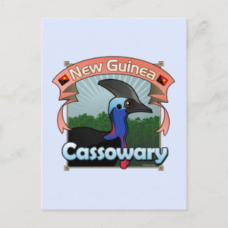 Postal Cassowary de Nueva Guinea