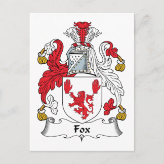 Postal Casta familiar de Fox
