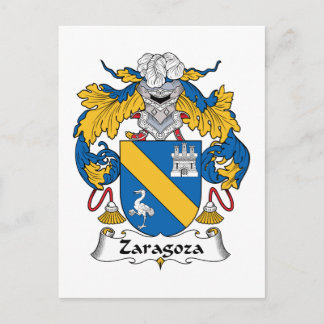 Postal Casta familiar de Zaragoza