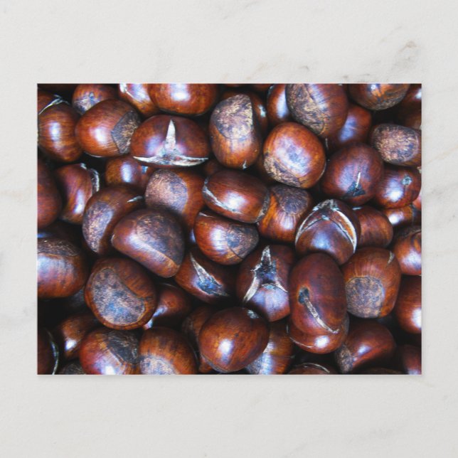 Postal Castañas (Anverso)