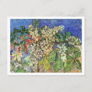 Postal Castaños en flor Ramas, Van Gogh