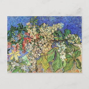 Postal Castaños en flor Ramas, Van Gogh