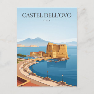 Postal Castel dell'Ovo Italia