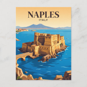 Postal Castel dell'Ovo Italia