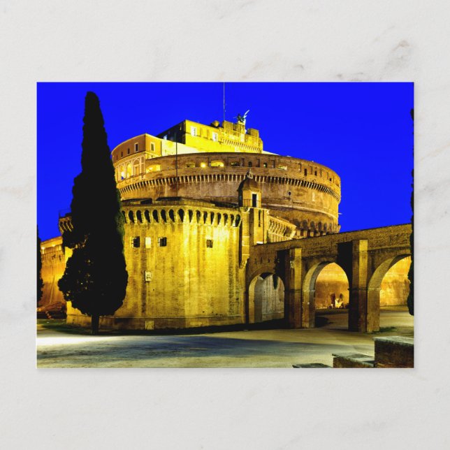 Postal Castel Sant'Angelo (Anverso)