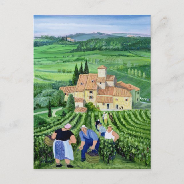 Postal Castellina-in-Chianti (Anverso)
