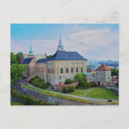 Postal Castillo Akershus en Olso, Noruega