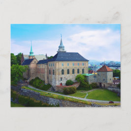 Postal Castillo Akershus en Olso, Noruega