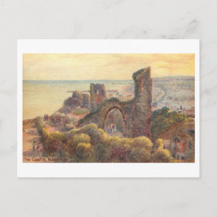 Postal Castillo antiguo de Hastings