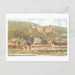 Postal Castillo Antiguo de Heidelberg