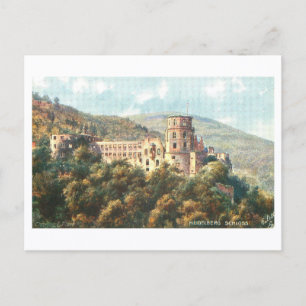 Postal Castillo Antiguo de Heidelberg 