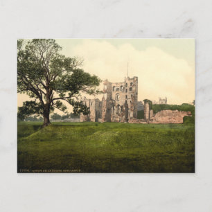 Postal Castillo Ashby-de-la-Zouch, Leicestershire, Inglat