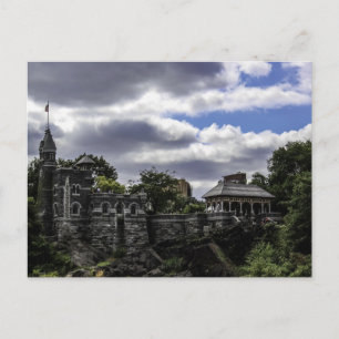 Postal Castillo Belvedere en Central Park, Nueva York