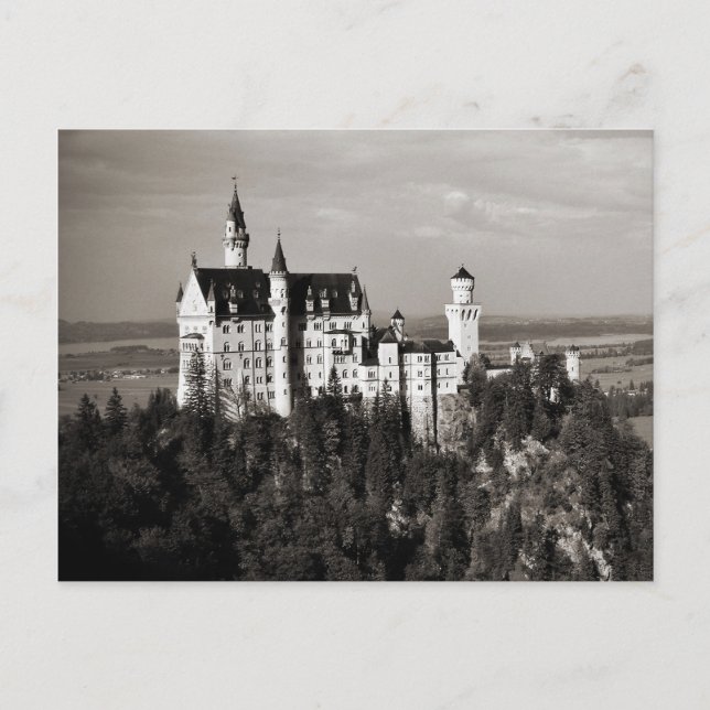 Postal Castillo blanco (Anverso)