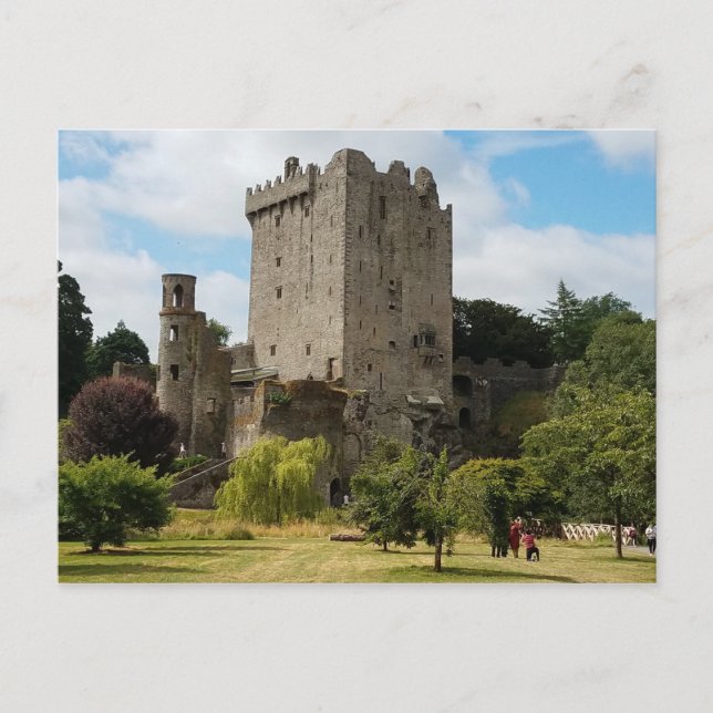 Postal Castillo Blarney, Blarney, Condado de Cork, Irland (Anverso)