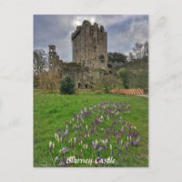 Castillo Blarney, Condado de Cork, Irlanda Postcar