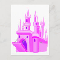 Castillo Boda de cuento de hadas rosa
