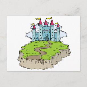 Postal Castillo Boda Fairytale
